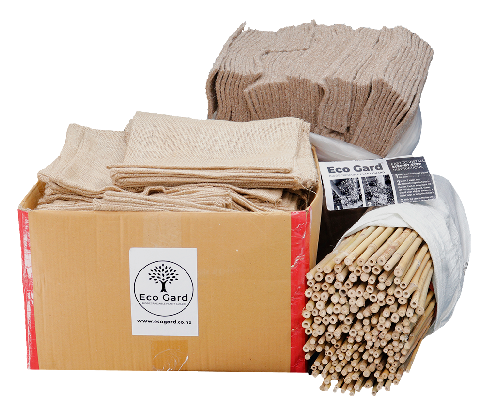100 Eco Gards to protect your plants and trees - biodegradable