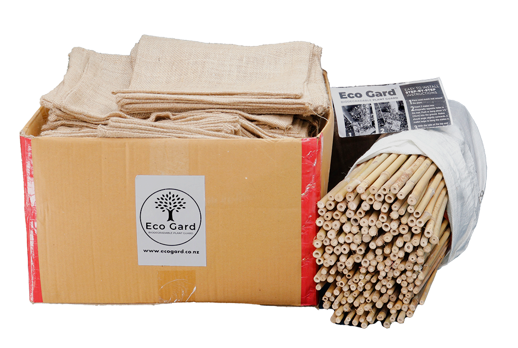 100 Eco Gards to protect your plants and trees biodegradable